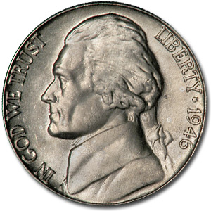 Buy 1946-D Jefferson Nickel BU