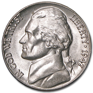 Buy 1947-D Jefferson Nickel BU