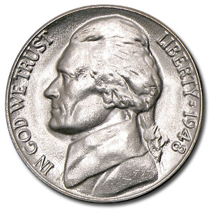 Buy 1948-D Jefferson Nickel BU