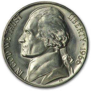 Buy 1966 Jefferson Nickel SMS