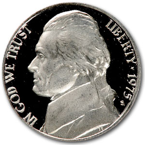 Buy 1975-S Jefferson Nickel Gem Proof