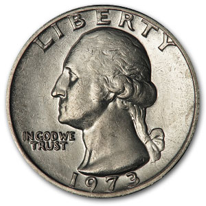 Buy 1973 Washington Quarter BU