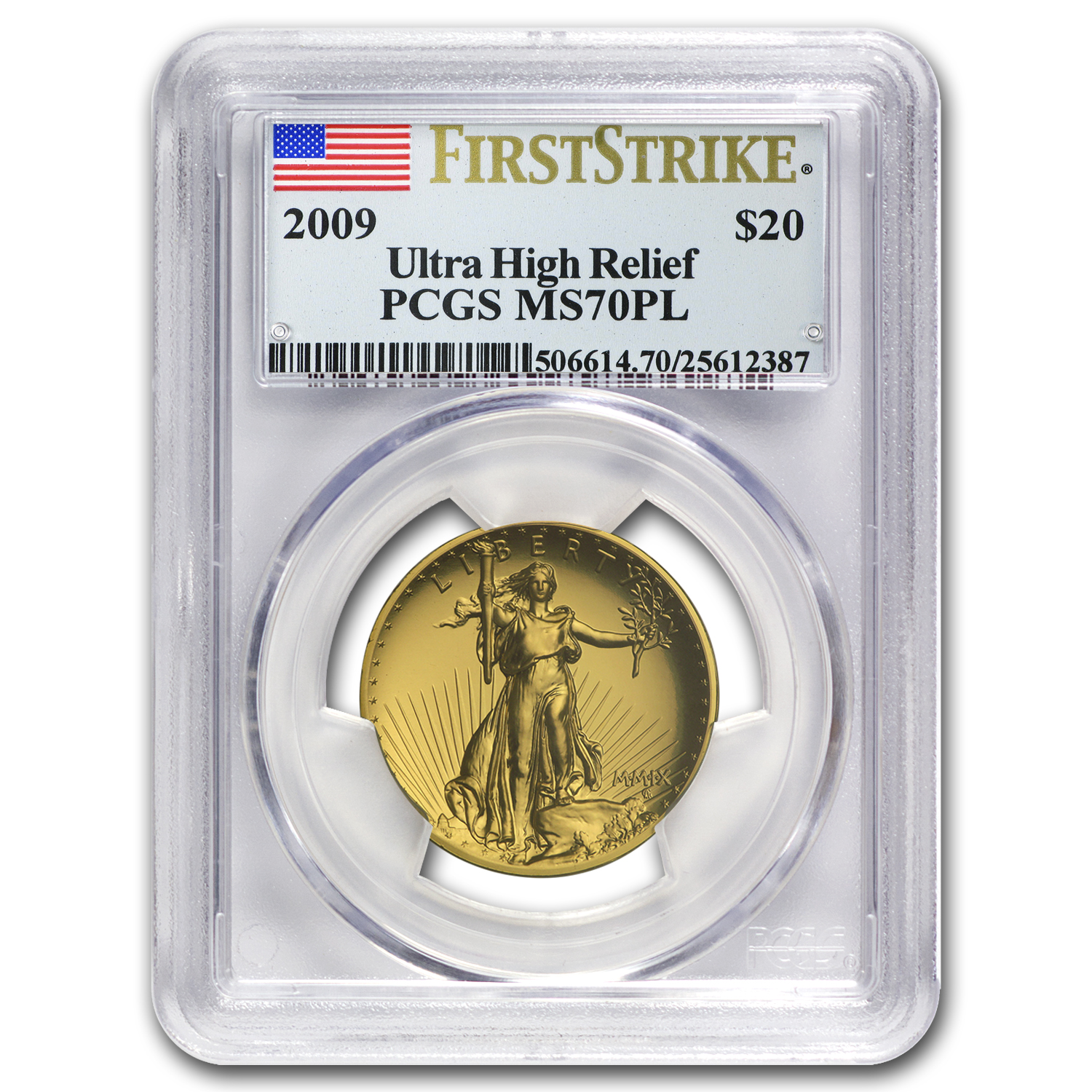 Buy 2009 Ultra High Relief Double Eagle MS-70 PL PCGS (FS?)