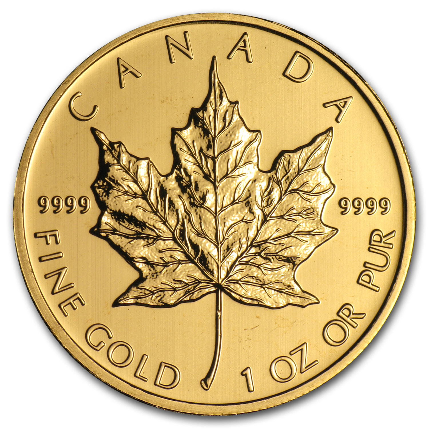 Buy 2012 Canada 1 oz Gold Maple Leaf BU