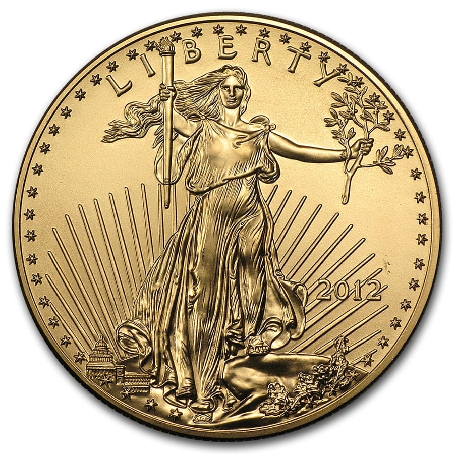 Buy 2012 1 oz American Gold Eagle BU