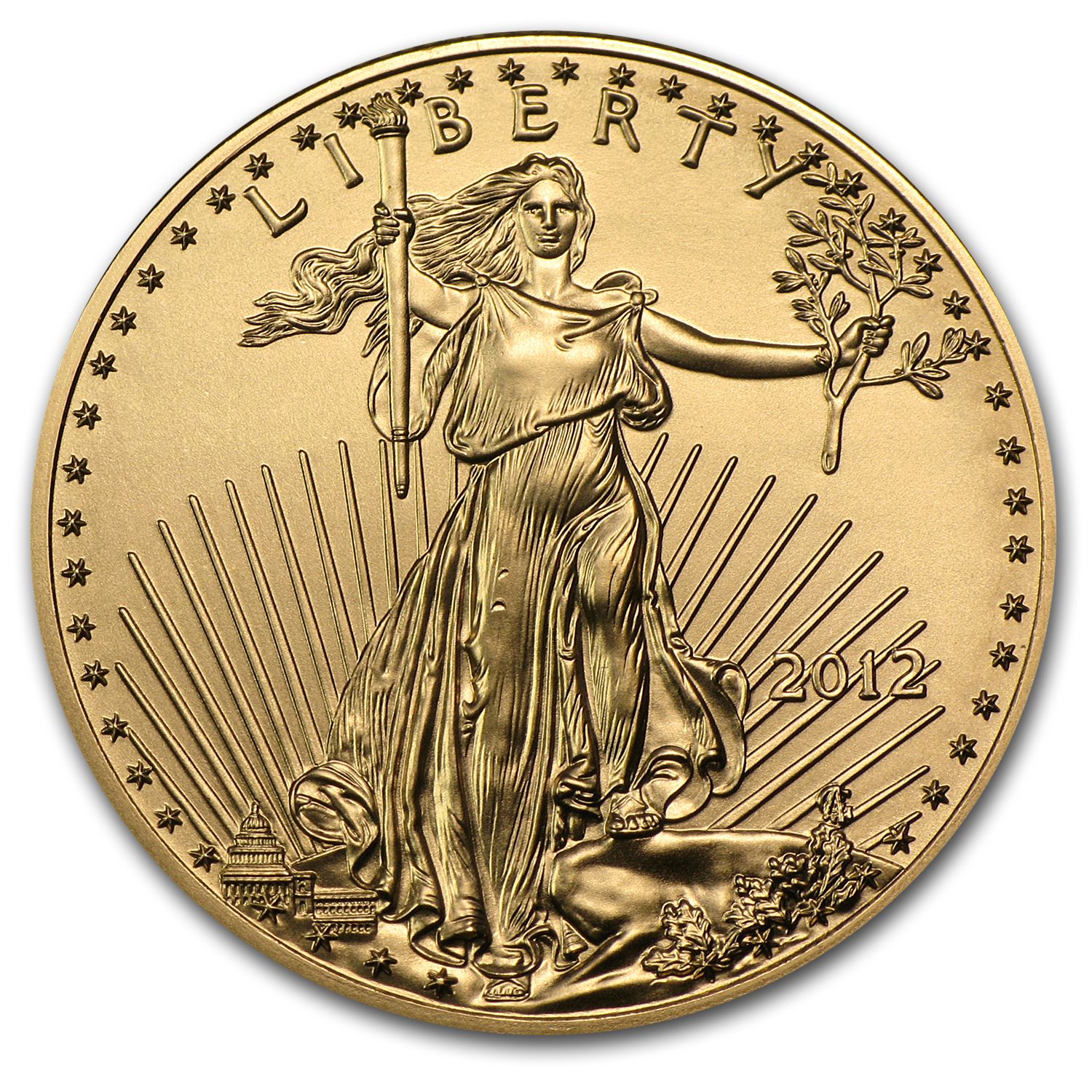 Buy 2012 1/2 oz American Gold Eagle BU