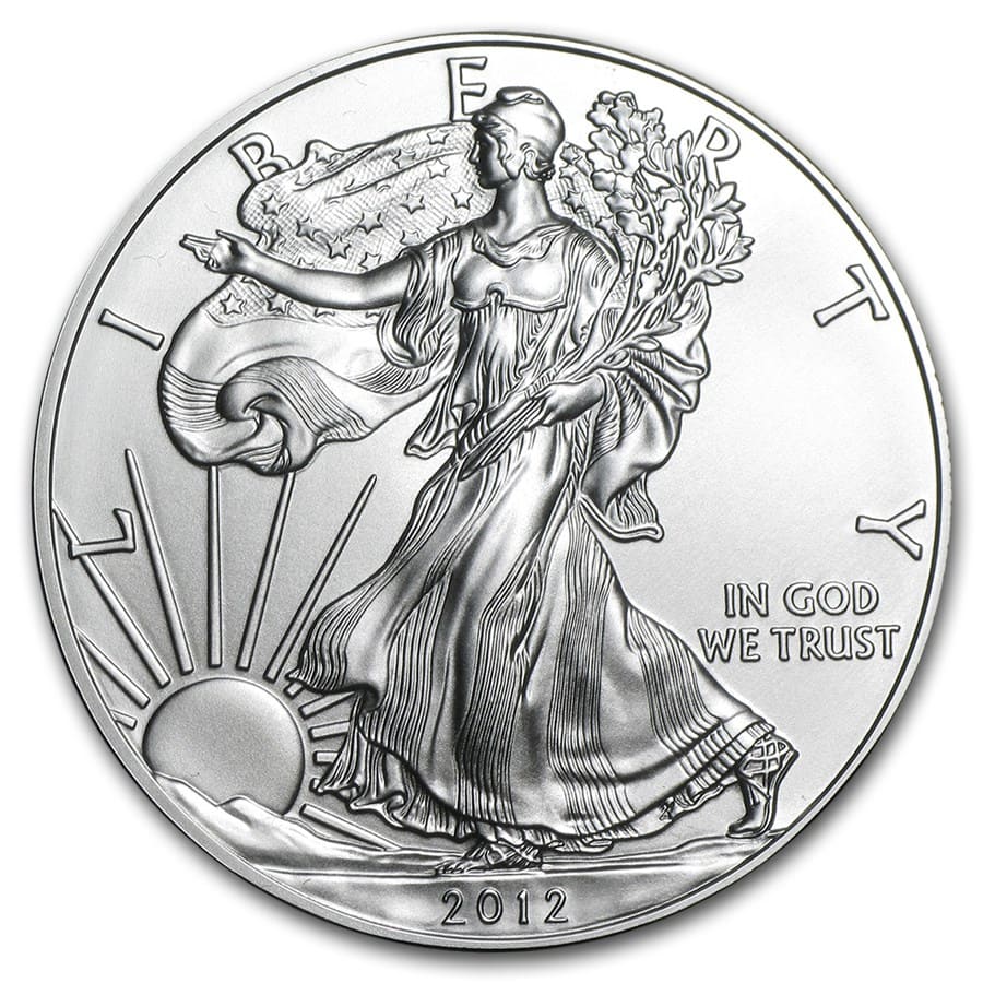 Buy 2012 1 oz American Silver Eagle BU
