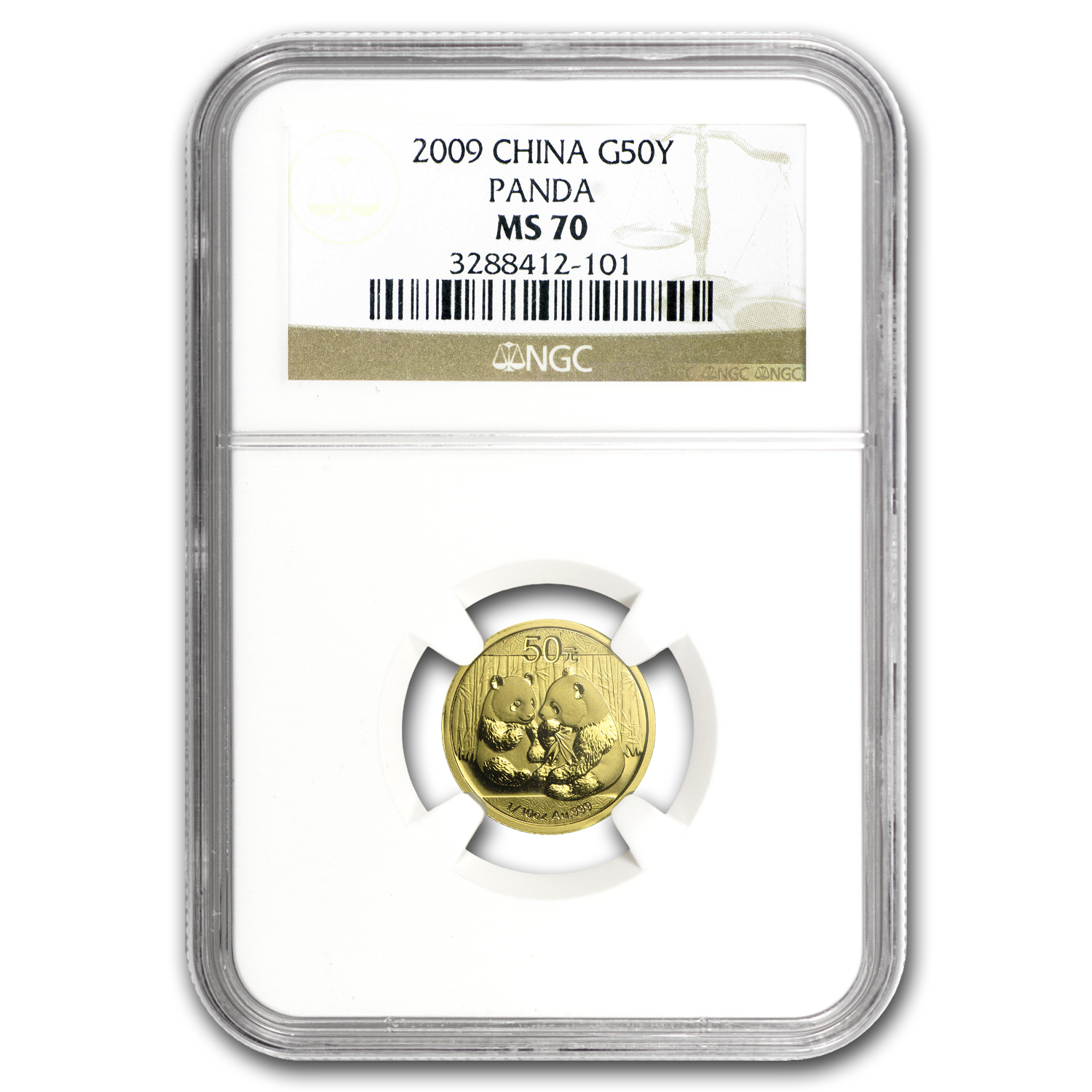 Buy 2009 China 1/10 oz Gold Panda MS-70 NGC - Click Image to Close