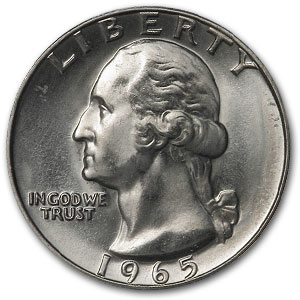 Buy 1965 Washington Quarter SMS