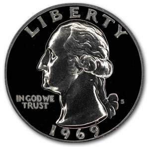 Buy 1969-S Washington Quarter Gem Proof