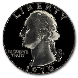 Buy 1970-S Washington Quarter Gem Proof