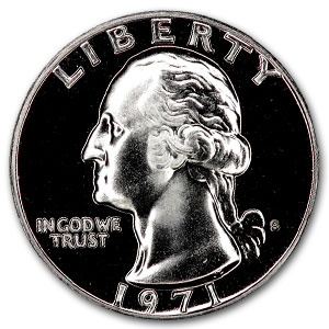 Buy 1971-S Washington Quarter Gem Proof