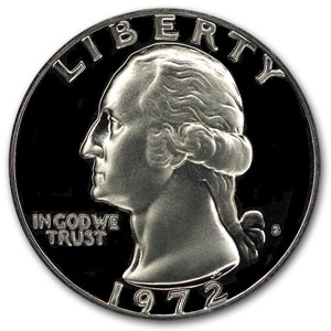 Buy 1972-S Washington Quarter Gem Proof