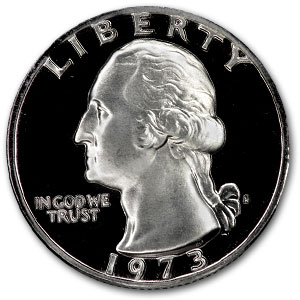 Buy 1973-S Washington Quarter Gem Proof