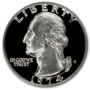 Buy 1974-S Washington Quarter Gem Proof