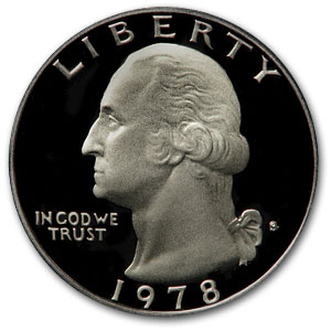 Buy 1978-S Washington Quarter Gem Proof