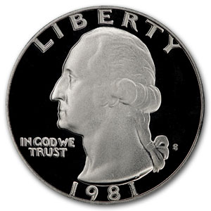 Buy 1981-S Washington Quarter Type-II Gem Proof