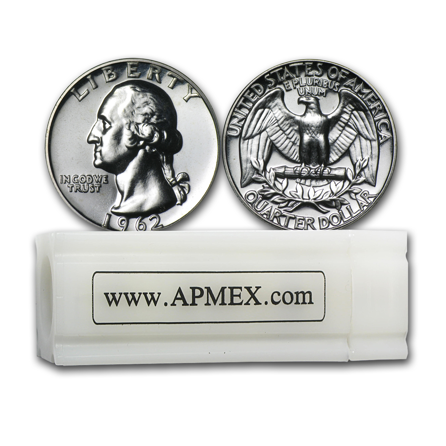 Buy 90% Silver Washington Quarters 40-Coin Roll Proof