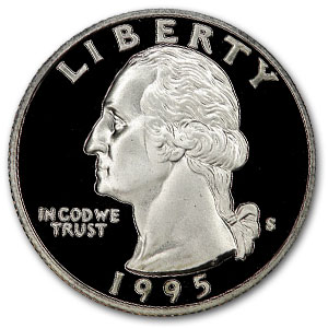 Buy 1995-S Washington Quarter Gem Proof