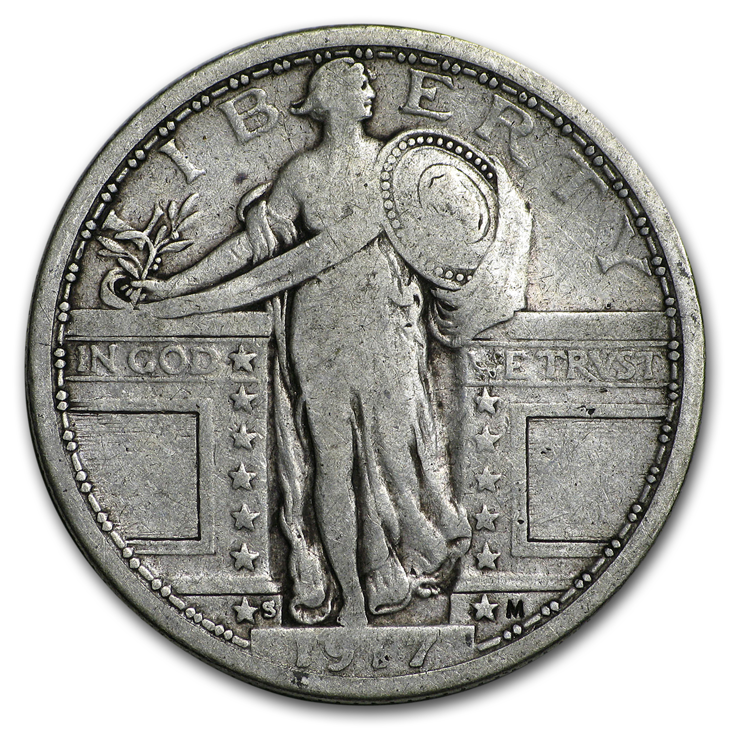 Buy 1917-S Standing Liberty Quarter Type-I Fine