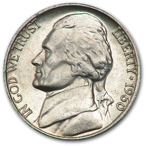 Buy 1960-D Jefferson Nickel BU