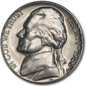Buy 1968-D Jefferson Nickel BU