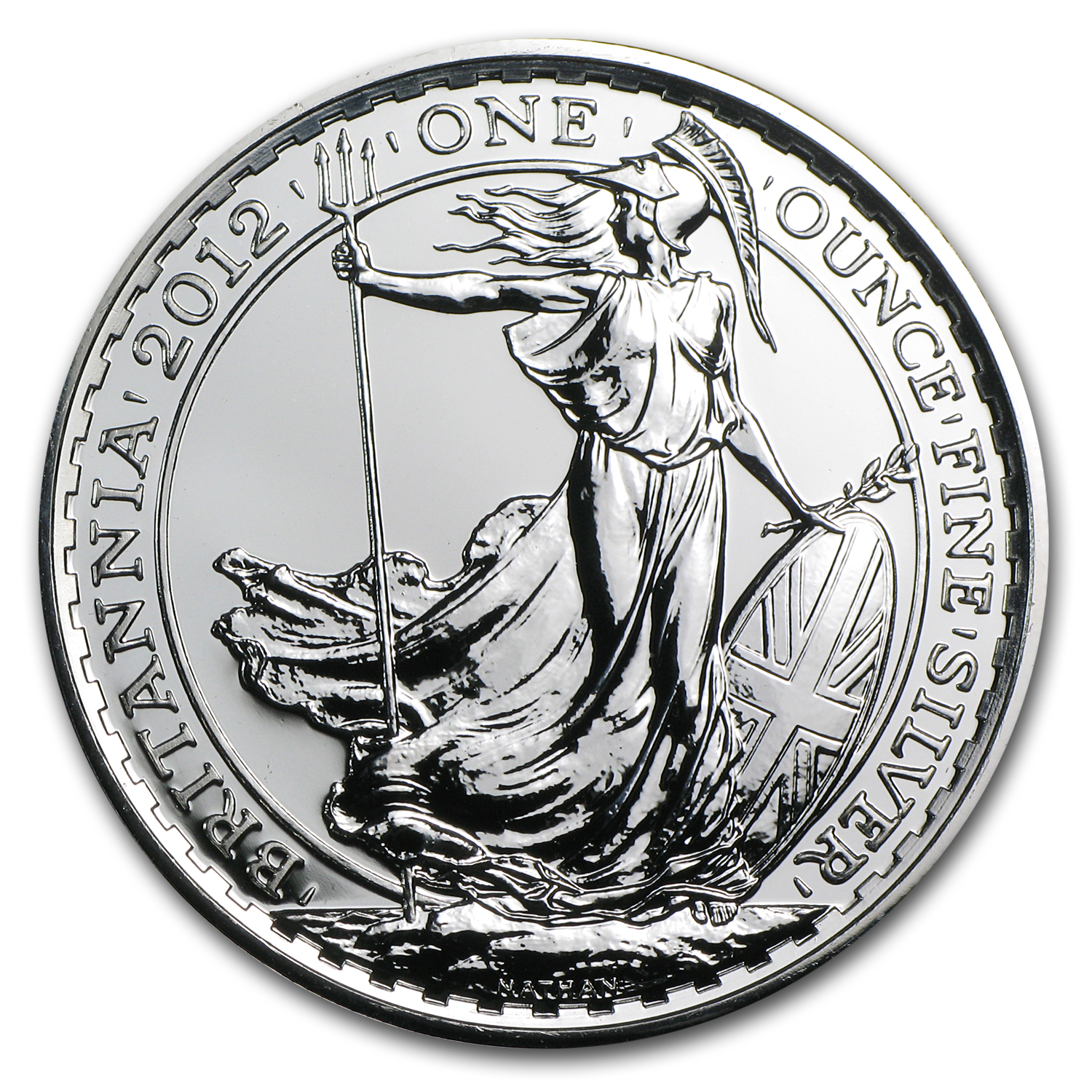 Buy 2012 Great Britain 1 oz Silver Britannia BU - Click Image to Close