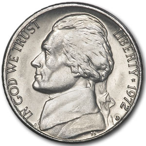 Buy 1972-D Jefferson Nickel BU