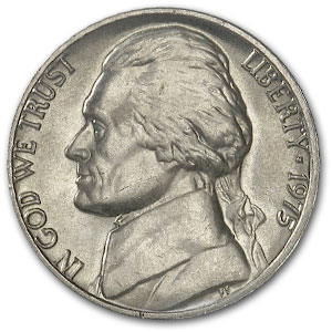 Buy 1975 Jefferson Nickel BU