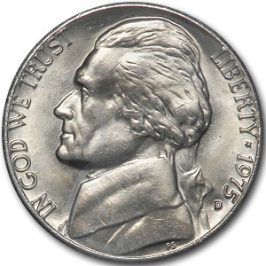 Buy 1975-D Jefferson Nickel BU