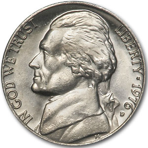 Buy 1976-D Jefferson Nickel BU