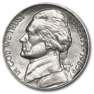 Buy 1985-D Jefferson Nickel BU