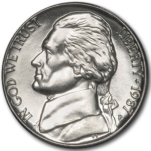 Buy 1987-P Jefferson Nickel BU