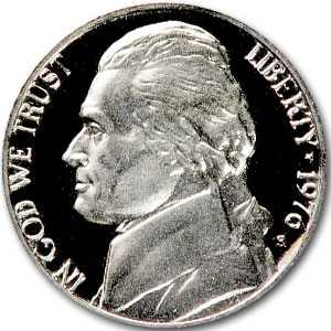 Buy 1976-S Jefferson Nickel Gem Proof