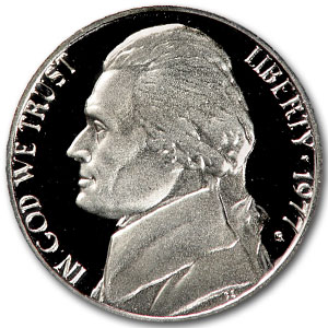 Buy 1977-S Jefferson Nickel Gem Proof