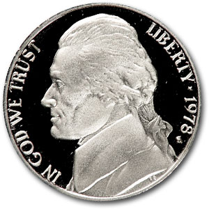 Buy 1978-S Jefferson Nickel Gem Proof