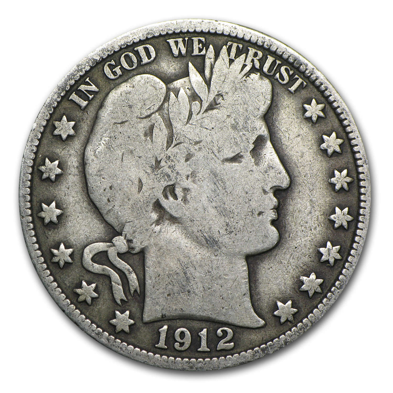 Buy 1912 Barber Half Dollar VG