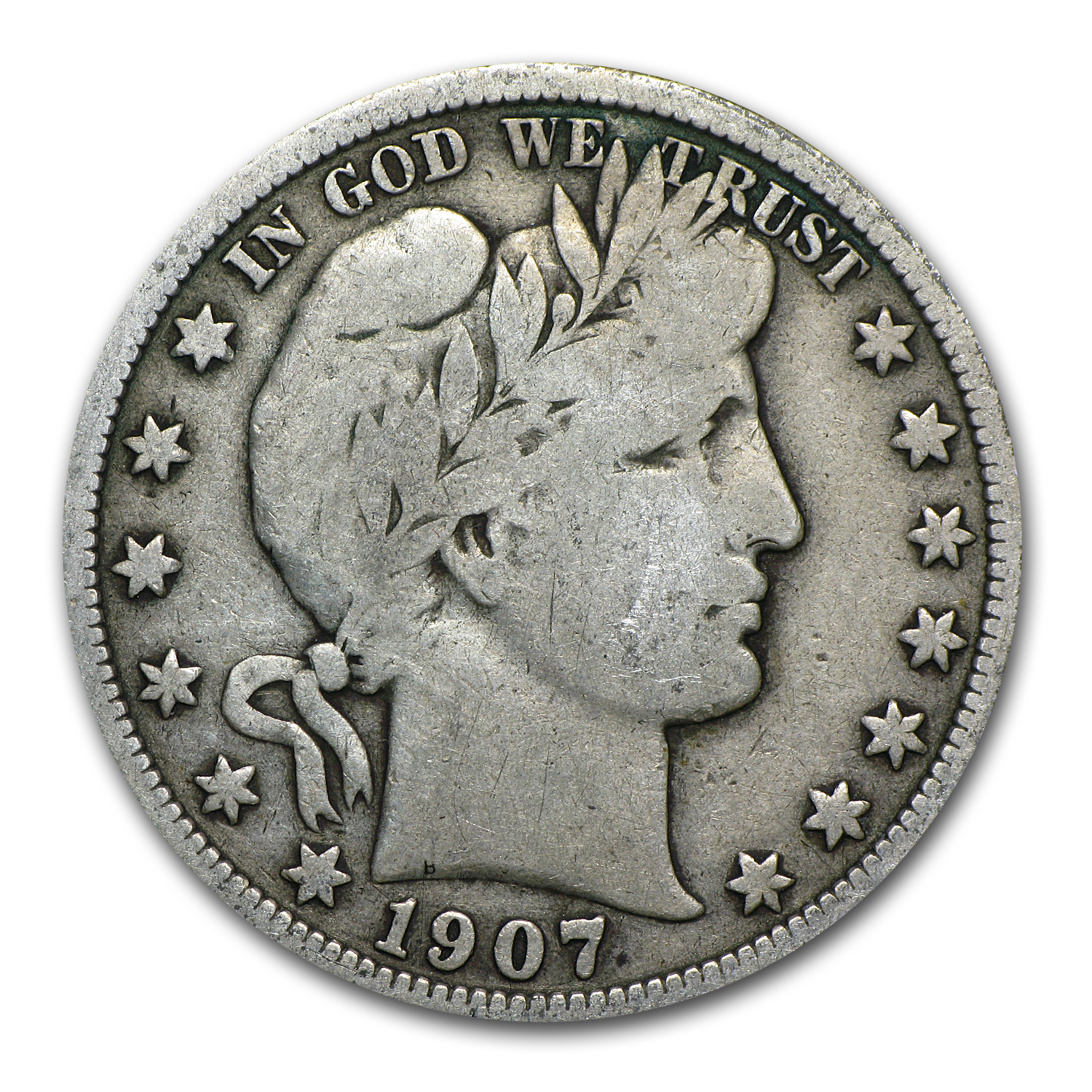 Buy 1907 Barber Half Dollar VG