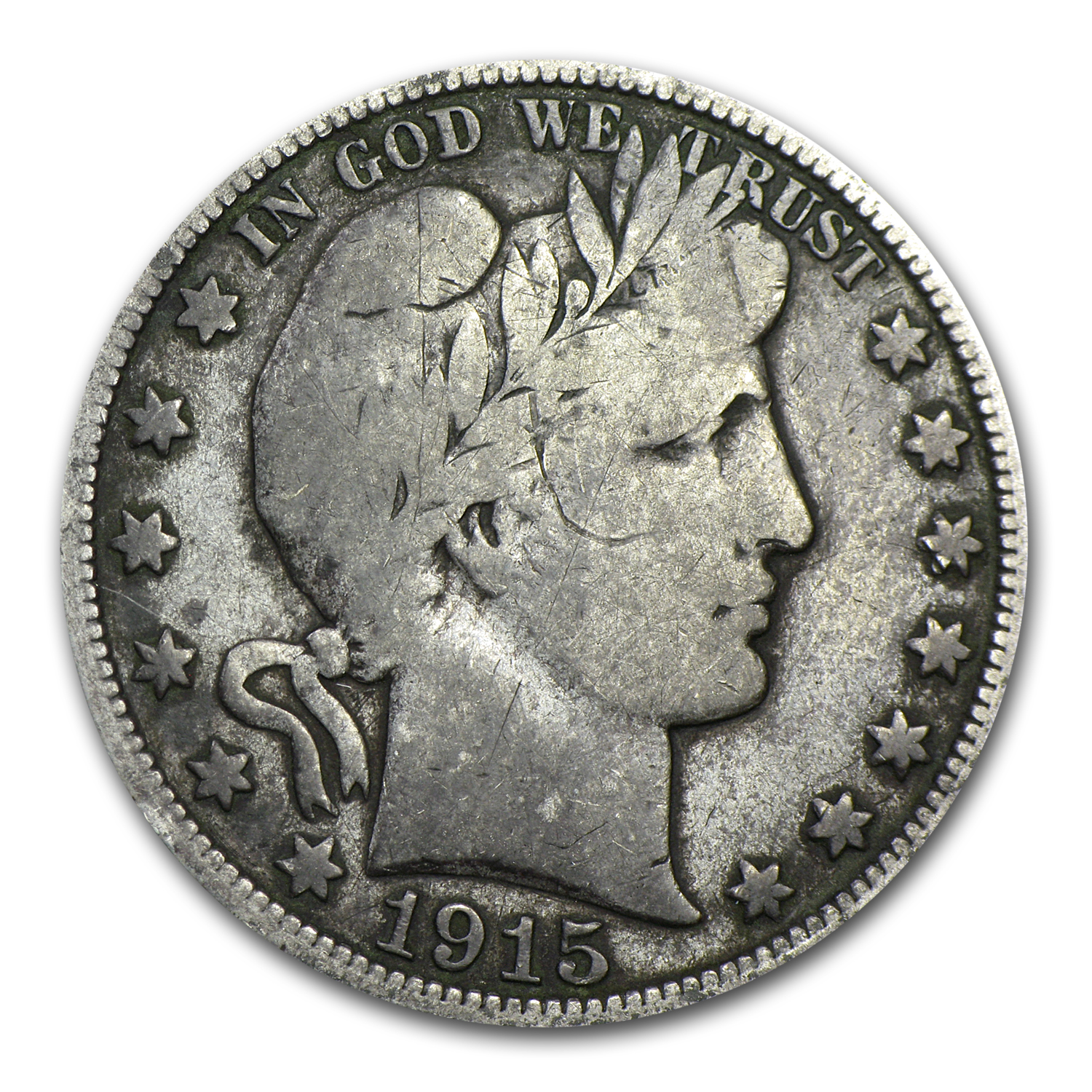 Buy 1915-D Barber Half Dollar VG