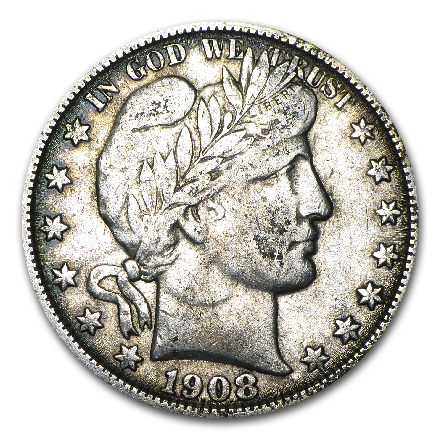 Buy 1908-O Barber Half Dollar VF