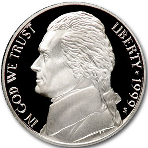 Buy 1999-S Jefferson Nickel Gem Proof