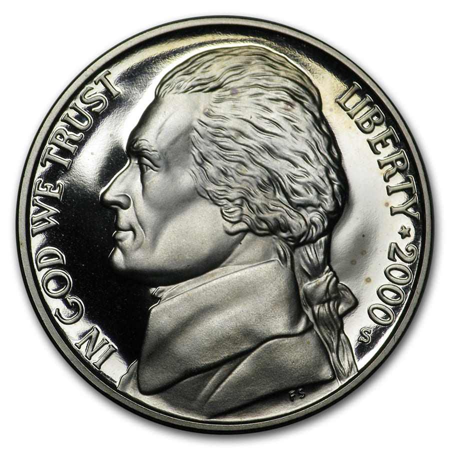 Buy 2000-S Jefferson Nickel Gem Proof