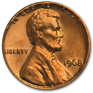 Buy 1968 Lincoln Cent BU (Red)