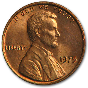 Buy 1975 Lincoln Cent BU (Red)