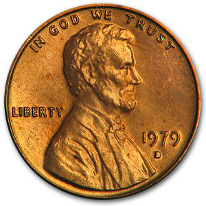 Buy 1979-D Lincoln Cent BU (Red)