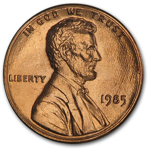 Buy 1985 Lincoln Cent BU (Red)