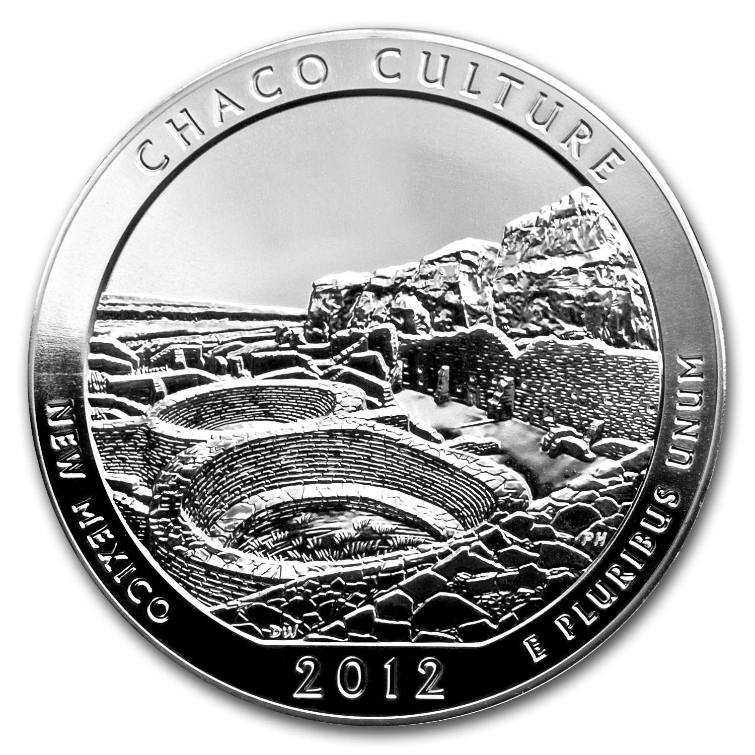 Buy 2012 5 oz Silver ATB Chaco Culture National Park, NM - Click Image to Close