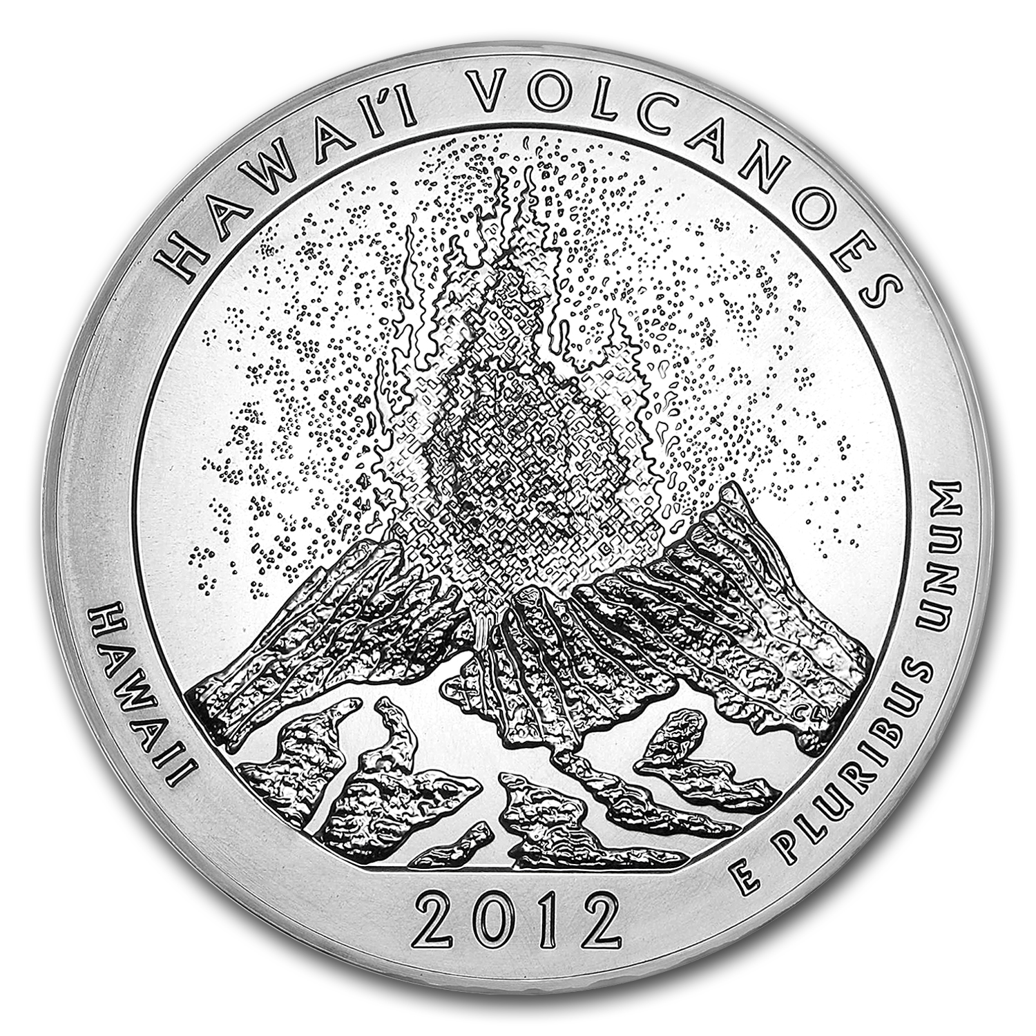 Buy 2012 5 oz Silver ATB Hawaii Volcanoes National Park, HI - Click Image to Close