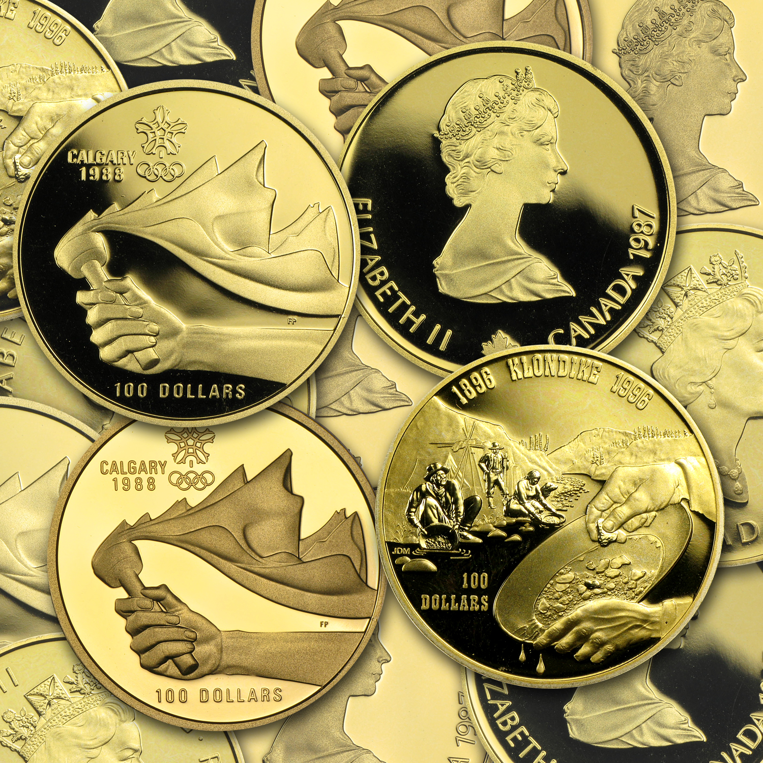 Buy 1980-2005 Canada 1/4 oz Proof Gold $100 (Random Year)