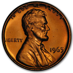 Buy 1965 Lincoln Cent (SMS)